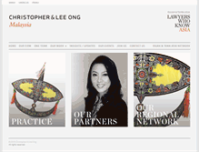 Tablet Screenshot of christopherleeong.com